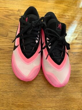 Nike A’One Leo Lights Pink and Black Sneakers Size W10